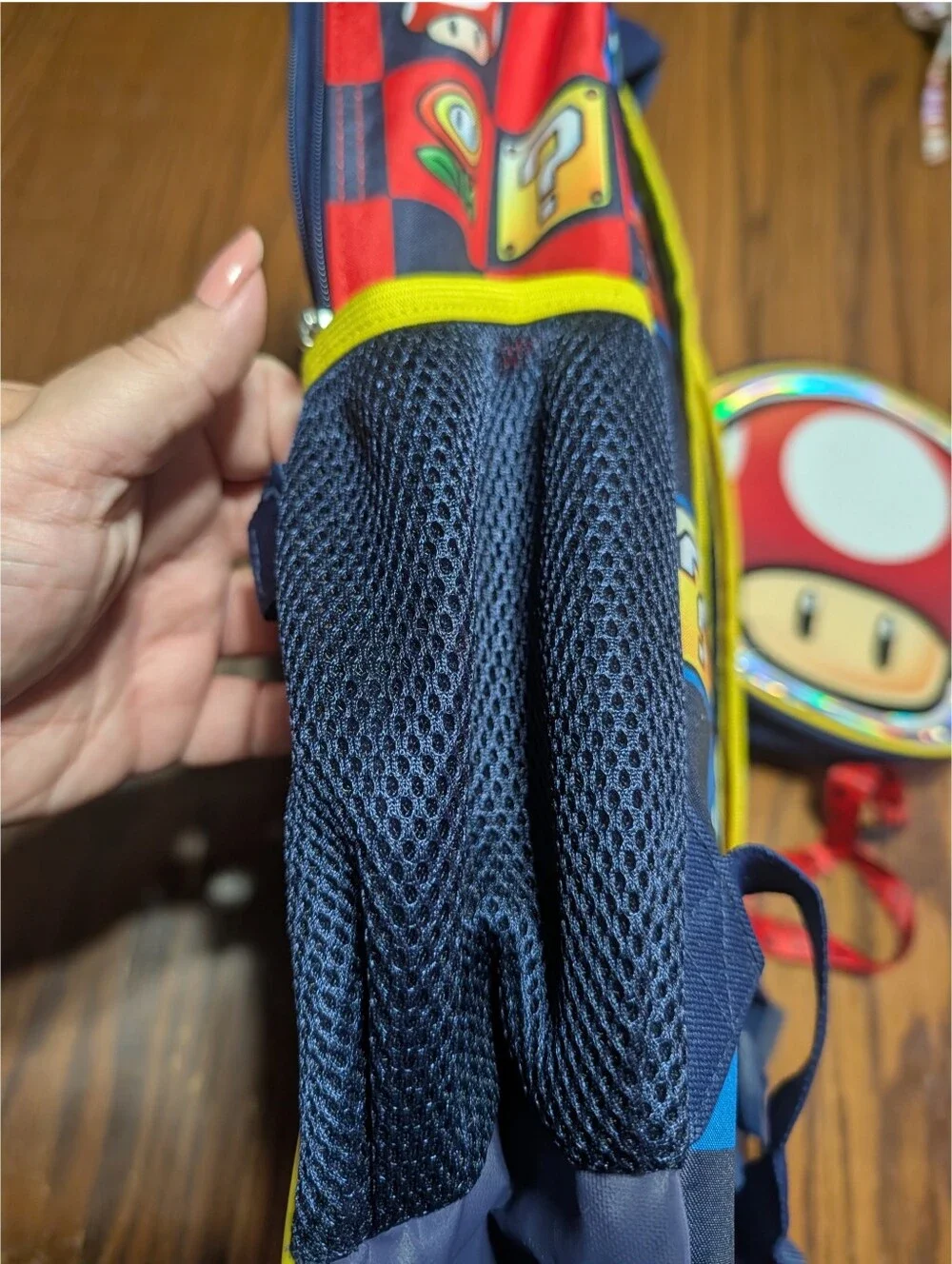 Super Mario Brothers Backpack that Includes Pencil Case & Lunch Tote